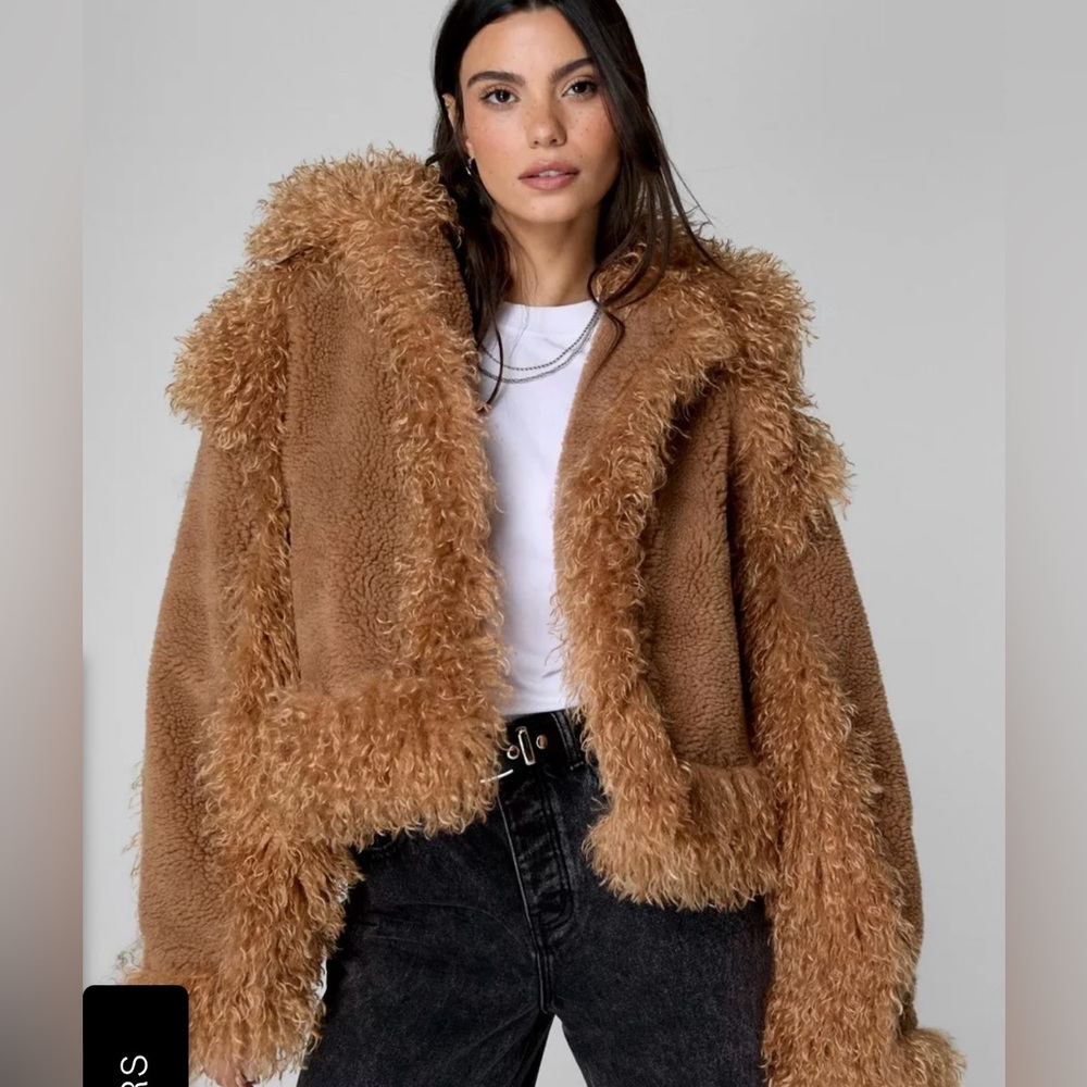 Brown Faux Fur jacket